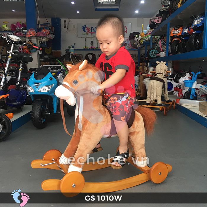 Ngựa bập bênh cho bé Broller GS1010W