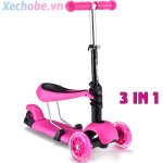 Xe trượt Scooter cho bé 3 in 1